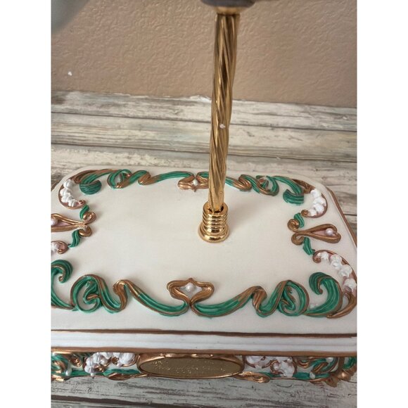 SF Music Box Co Maureen Drdak Lily of the Valley Music Box Horse Carousel w/Box - Picture 14 of 17